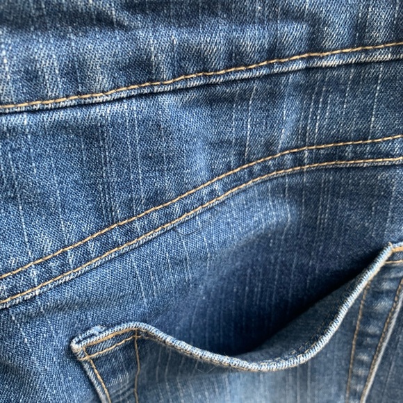 Bongo Brand Stretch Denim Jean Skirt Size 7/8 - Picture 6 of 11